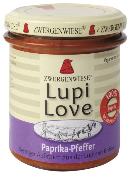 LupiLove Paprika-Pfeffer glutenfrei vegan, 165g