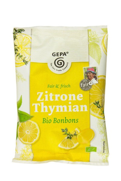 Zitrone-Thymian Bonbons FairTrade, 100g