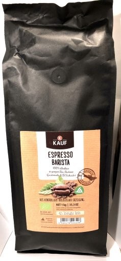 Espresso Barista - ganze Bohne, 1kg