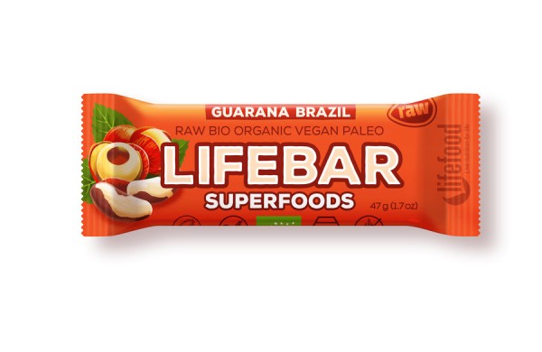 lifebar Superfoods Brazil Guarana, 47g