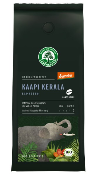 Kaapi Kerala Espresso - ganze Bohne, 250g