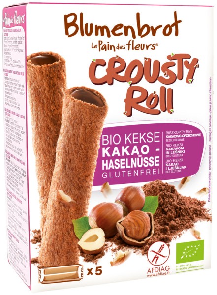 Crousty Roll Kakao und Haselnuss, 125g