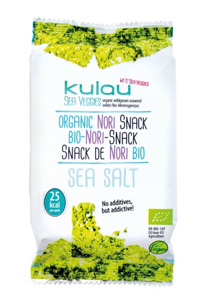 Nori Snack Sea Salt, 4g