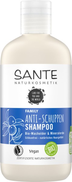 FAMILY Anti Schuppen Shampoo Wacholder&Mineralerde, 250ml