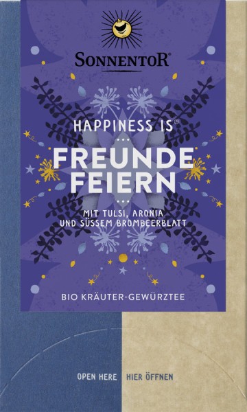 Happiness is - Freunde feiern - Tbt, 18x1,5g