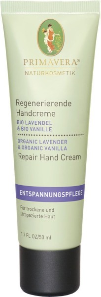 Handcreme regenerierend Lavendel-Vanille, 50ml