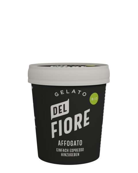 Affogato - Vanille-Eiskugel im Becher für Espresso, 92ml