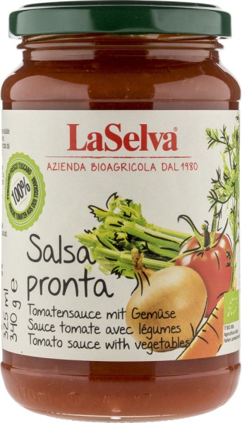 Salsa pronta - Tomatensauce mit Gemüse, 340g
