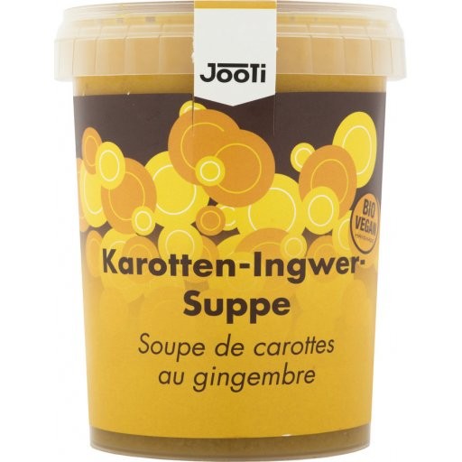 Frische Karotten-Ingwer-Suppe, 450g