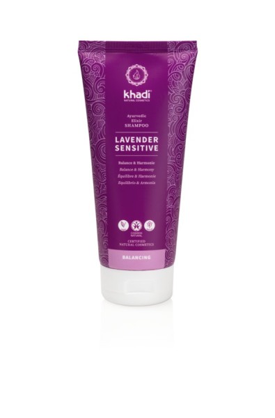 Ayurvedisches Shampoo Lavender Sensitive, 200ml