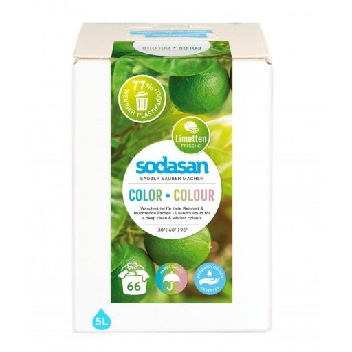 Flüssigwaschmittel Color Limette - Bag in Box, 5l