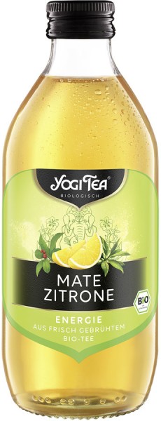 YOGI TEA Mate-Zitrone mit grünem Tee, 0,33l