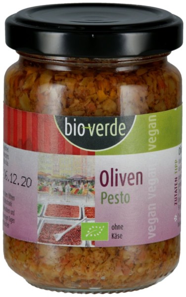 Oliven-Pesto vegan, 125ml