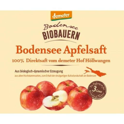 Bodensee Apfelsaft - BagInBox, 5l