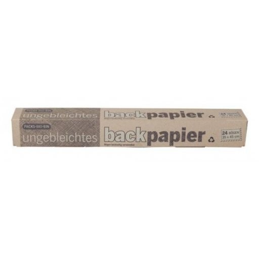 Backpapierbögen ungebleicht 35x45cm - 24St, Stück