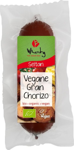 WHEATY Gran Chorizo vegan 1St, 200g