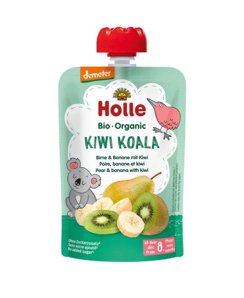 Kiwi Koala - Pouchy Birne-Banane-Kiwi DEMETER, 90g