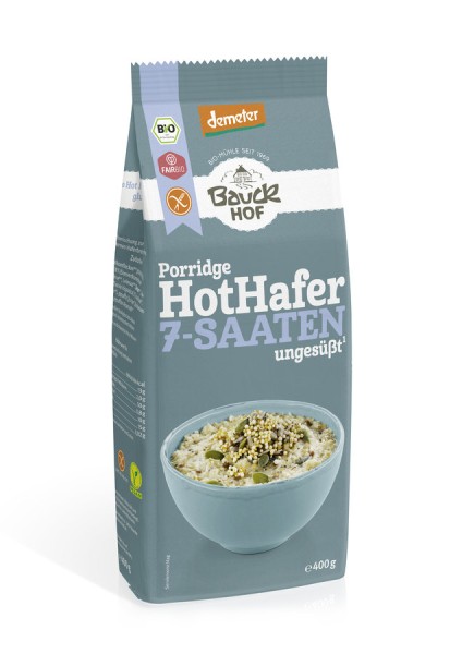 Hot Hafer 7-Saaten glutenfrei DEMETER, 400g