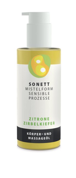 Mistelform Massageöl Zitrone-Zirbelkiefer, 145ml