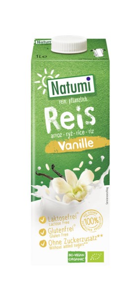 Reis-Vanilla-Drink glutenfrei, 1,0l