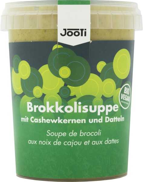 Frische Brokkoli-Cashew-Suppe, 450g