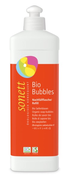 BIO BUBBLES Bio-Seifenblasen - Nachfüllflassche, 500ml