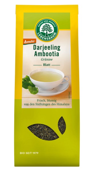Grüntee Darjeeling Ambootia Blatt, 50g