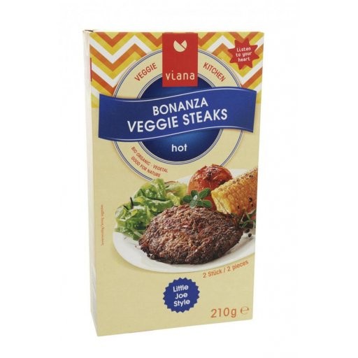 Bonanza Veggie Steaks 2St, 210g