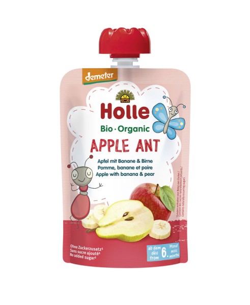 Apple Ant Apfel- Banane-Birne DEMETER - Pouchy, 90g