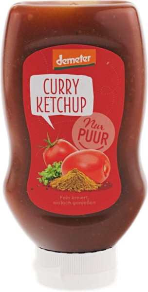 Curry-Ketchup DEMETER - Quetschflasche, 250ml