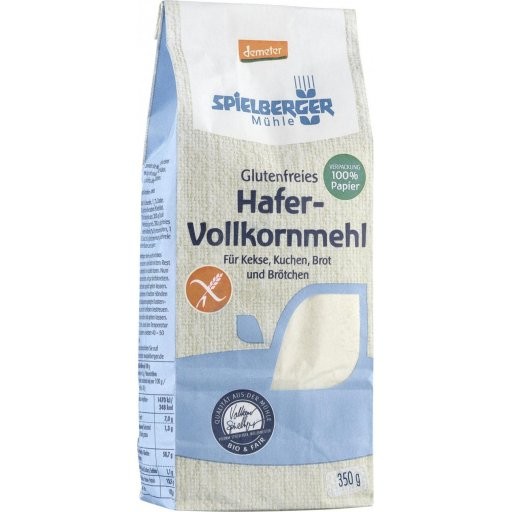 Hafermehl DEMETER glutenfrei, 350g