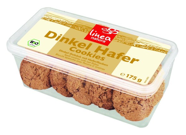 Dinkel Hafer Cookies - Mehrzweckdose, 175g