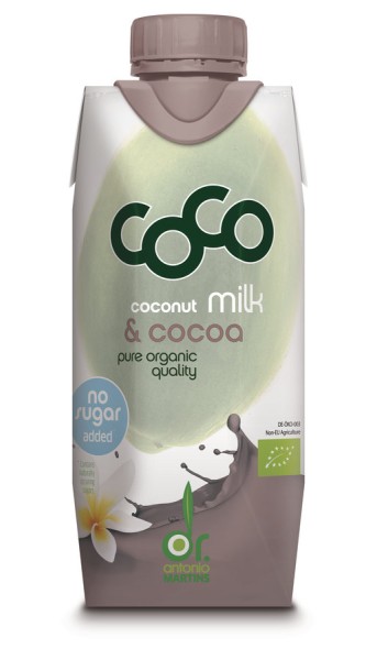 CoCo Milk for Drinking mit Kakao - Tetrapak, 330ml