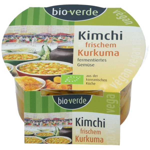 Kimchi mit frischem Kurkuma, 125g
