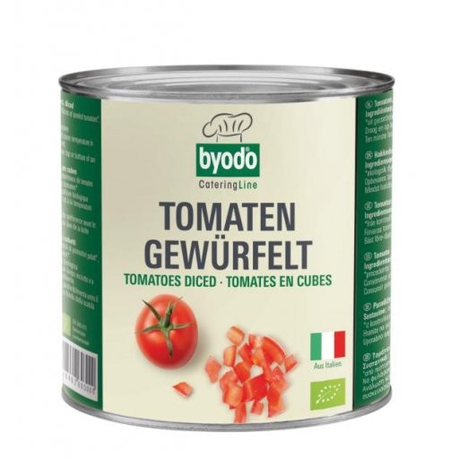 Tomaten gewürfelt - Dose, 2,55kg