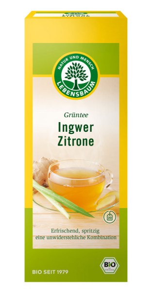 Grüntee Ingwer-Zitrone - Tbt, 20x2g