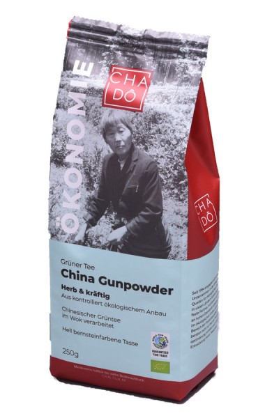 Grüntee China Gunpowder FairTrade, 250g