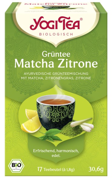 Grüntee - Matcha Zitrone - Tbt, 17x1,8g