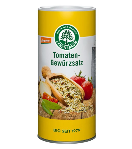 Tomaten-Gewürzsalz - Streudose, 150g
