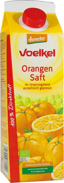 Orangensaft DEMETER - Elopak, 1,0l