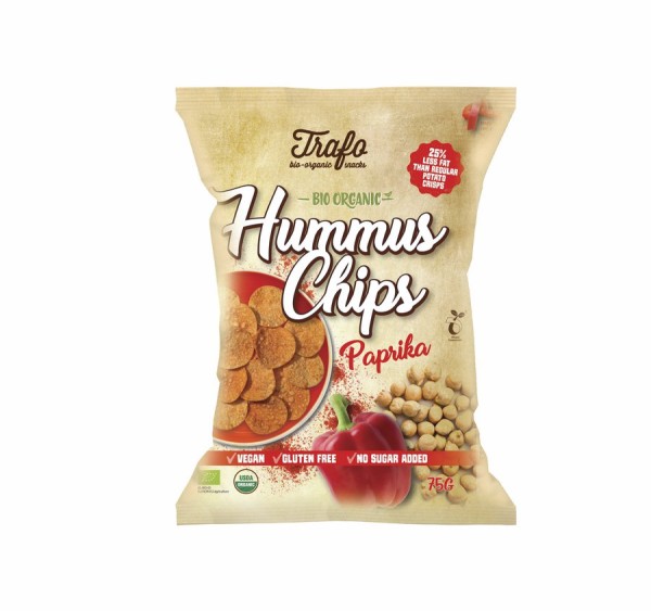 Hummus Chips Paprika, 75g