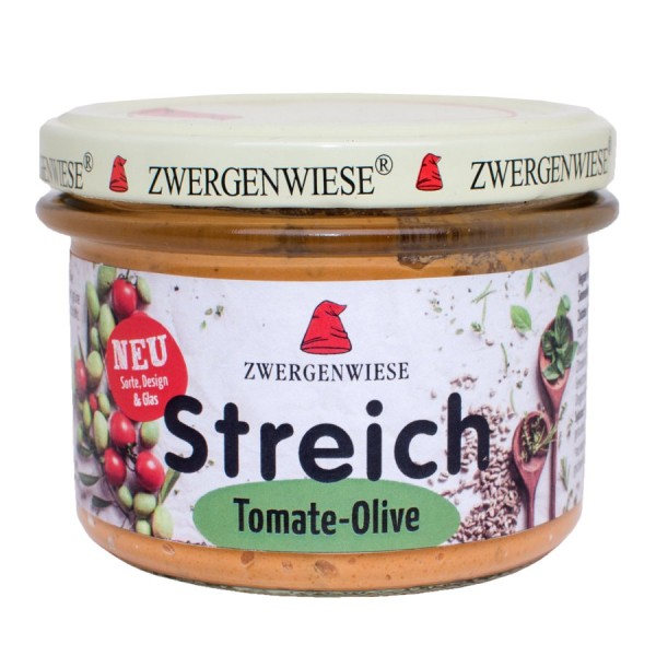 Streich Tomate-Olive glutenfrei, 180g