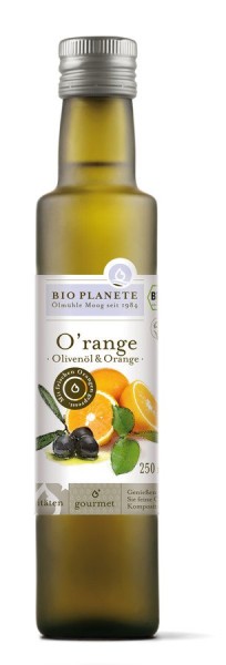 Olivenöl nativ extra mit Orange, 250ml