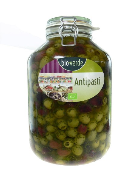 Oliven-Mix entsteint in Öl - Grossgebinde, 4,55kg