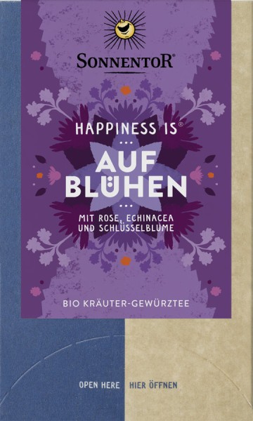 Happiness is - Aufblühen - Tbt, 18x1,5g