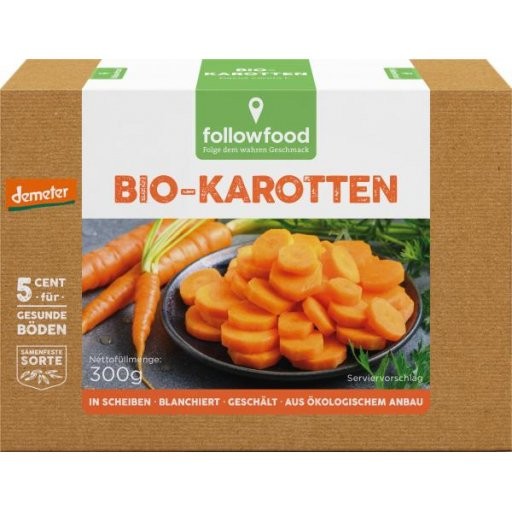 TK-Karotten in Scheiben DEMETER, 300g