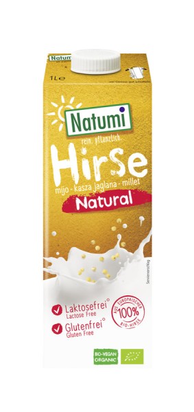 Hirsedrink natural, 1,0l
