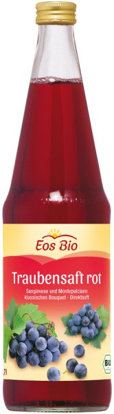 Eos-Traubensaft rot, 0,7l