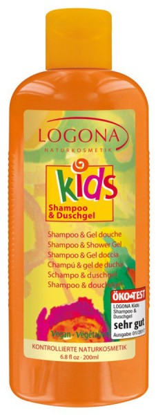Kids Shampoo & Duschgel, 200ml