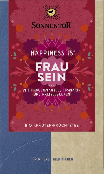 Happiness is - Frau sein - Tbt, 18x1,7g
